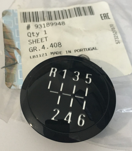 Vauxhal speed gear - vauxhal, 6-speed