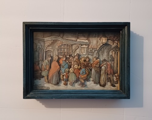 Anton pieck victorian scene - anton,