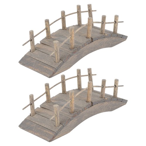 Mini wooden arch bridge for - wooden,