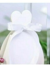 10 WEDDING DRESS BRIDE FAVOUR
