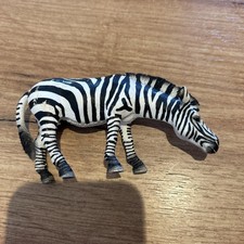 Schleich Grazing Zebra Retired