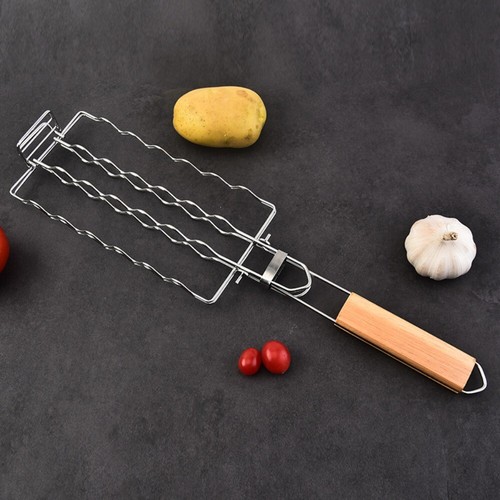 Sausage grill basket portable - sausage,