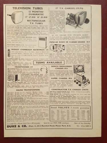 Vintage electronics - electronics, tv
