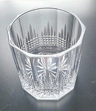 FINE QUALITY WATERFORD/BACCARAT STYLE HAND CUT CRYSTAL  WHISKY/RUMMER - 11 oz