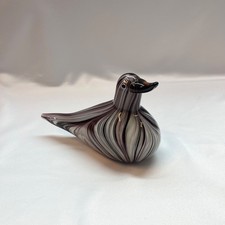 Murano Style Art Glass Duck