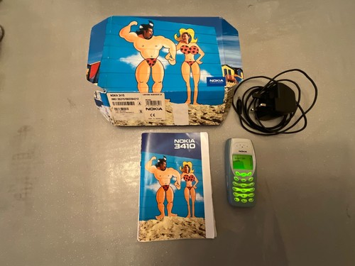 Nokia 3410 with charger - nokia,