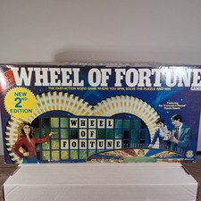 VINTAGE WHEEL OF FORTUNE BOARD