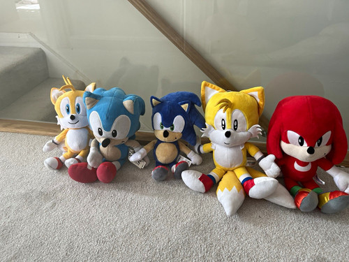 Sonic the hedgehog plush soft - the,