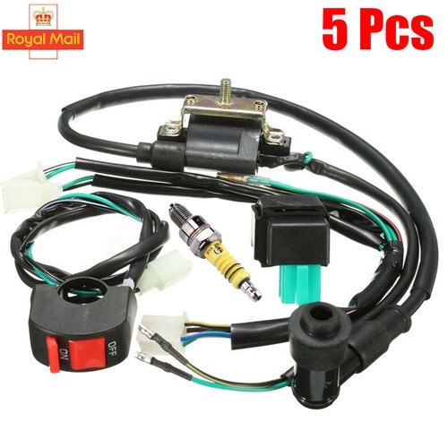 Wiring loom off switch - off, coil