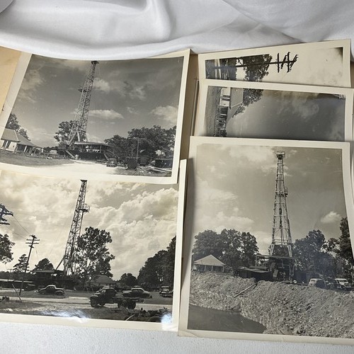 Vtg oil drilling rig - oil,
