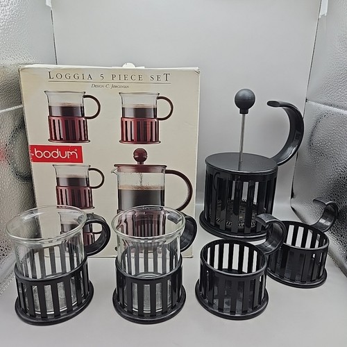 Bodum loggia piece set black - loggia,