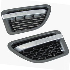 Grey Silver Black Side Vents