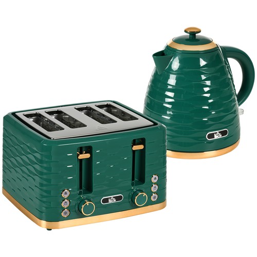 Homcom kettle and toaster set - homcom,