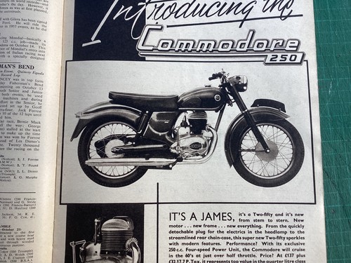 James commodore jawa cz - /, 125