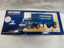 CORGI THAMES TRADER PLATFORM TRAILER &CONTAINER PICKFORDS 30501 BNIB 1:50
