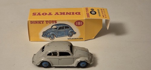 Vtg dinky toys volkswagen - vtg,