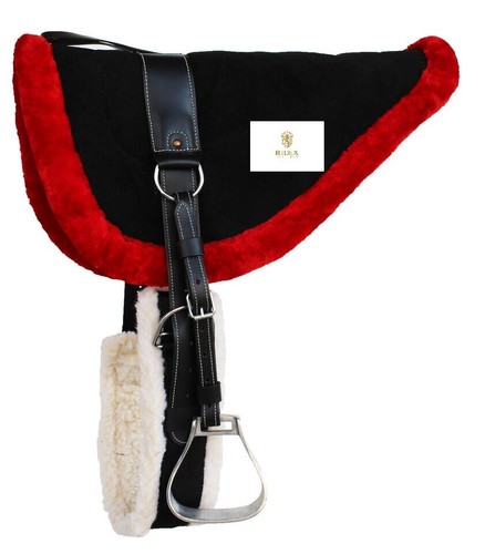 English horse riding bareback - english,