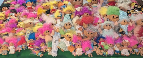 Vintage troll doll russ dam - doll,