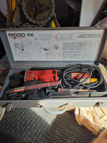Ridgid 550 with - ridgid,