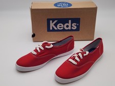 Keds Red Lace Up Trainers UK