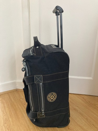 Kipling black duffel bag - kipling,