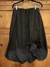 Zara Black Balloon Skirt In