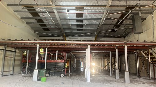 Mezzanine floor includes - mezzanine,
