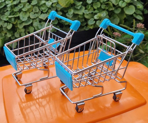 Mini shopping cart trolleys - shopping,