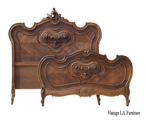 Bed frame antique french - bed,