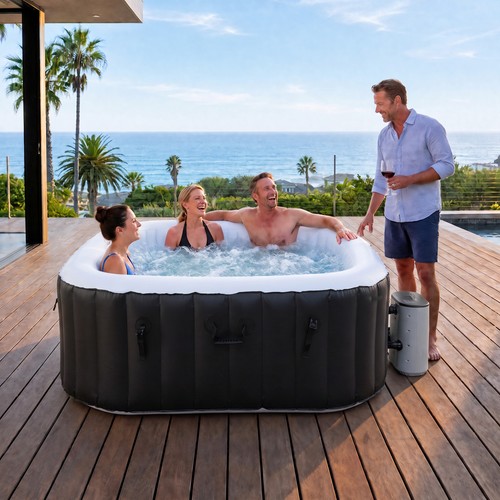 Person inflatable hot tub - inflatable,