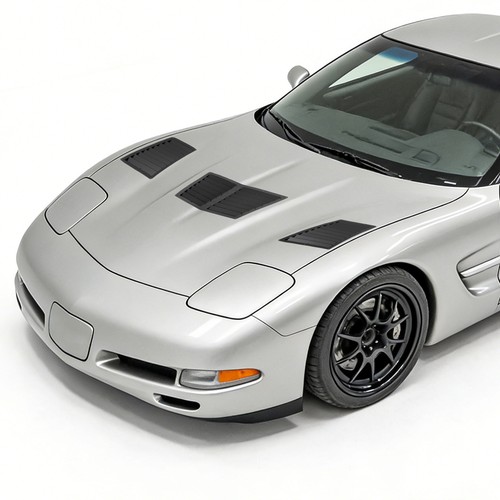 Aluminum hood louver - aluminum,