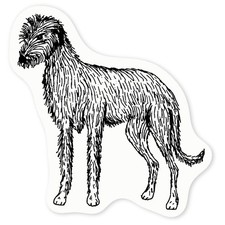 'Lurcher' Clear Sticker Decals (DC036566)