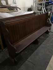 Church Pew solid and heavy... 