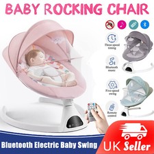 Bluetooth Electric Baby Swing