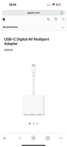 Apple adapter - apple,