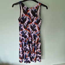 Black Milk Clothing ATTACK OF THE UNICORN REVERSIBLE SKATER DRESSSIZE s