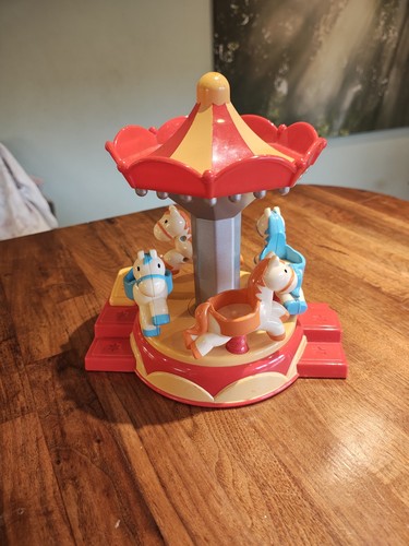 Elc happyland carousel vintage - elc,