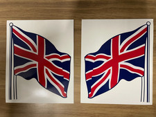 Field Marshall Tractor Union Jack Transfer (pair of)