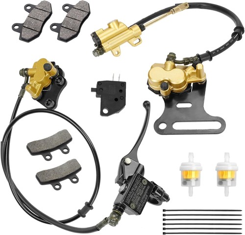 Pit bike front brake - front, and