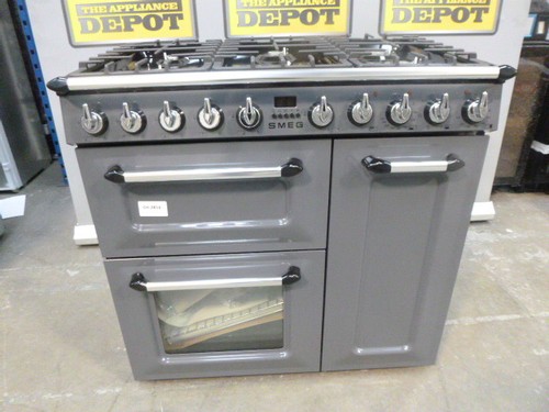 Smeg range cooker slate grey - slate,