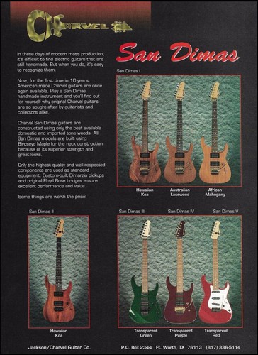 Charvel san dimas hawaiian koa - charvel,