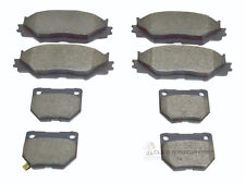 FRONT & REAR BRAKE DISC PADS