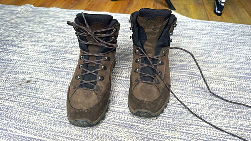 Hanwag brown leather lace - brown, lace-up