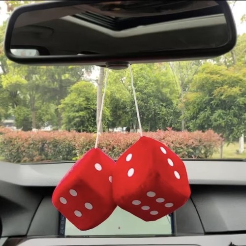 Multicolor dice for - for, mirror