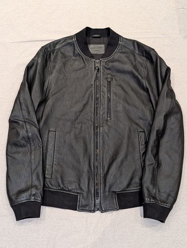 Allsaints leather jacket mens - jacket,
