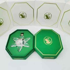 2024 Swarovski Crystal Christmas Ornament Large Annual Edition 5661079 With Box