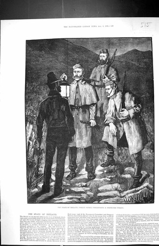 Old 1881 ireland - old, police