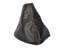 Gear Stick Gaiter For Ford Mondeo MK4 2007-2013 Leather Red Stitch