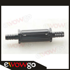 New 12mm Billet Aluminum Magnetic Fuel Filter 30 Micron Anodized BLACK