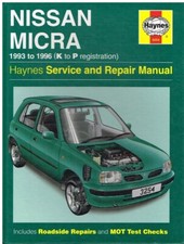 NISSAN MICRA K11 SERIES 1.0